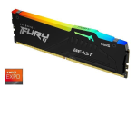 Kingston FURY Beast RGB - DDR5 - modulo - 16 GB - DIMM 288-PIN - 5600 MHz / PC5-44800 - CL36 - 1.25 V - senza buffer - on-die ECC - nero